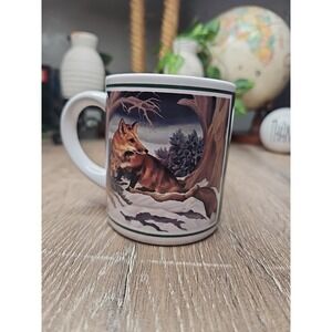 1985 Fox Mug  Made in Korea